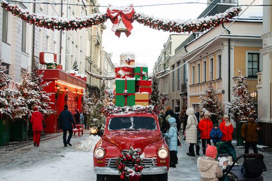 Предновогодняя Москва