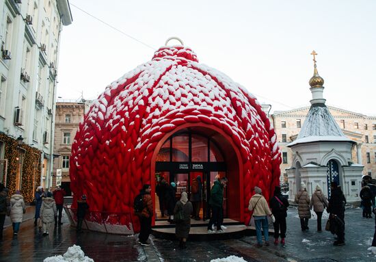 Предновогодняя Москва