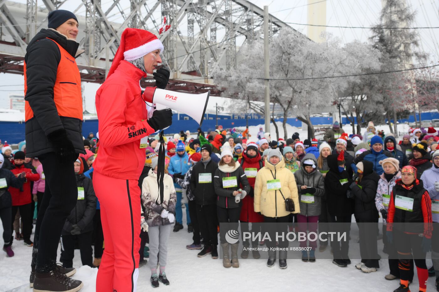 Акция "Забег обещаний" в Новосибирске