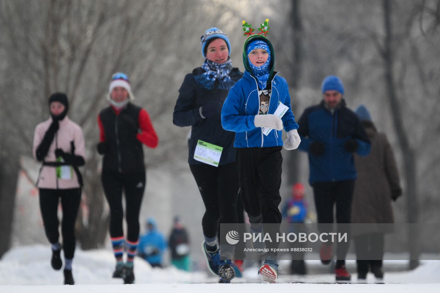 Акция "Забег обещаний" в Новосибирске