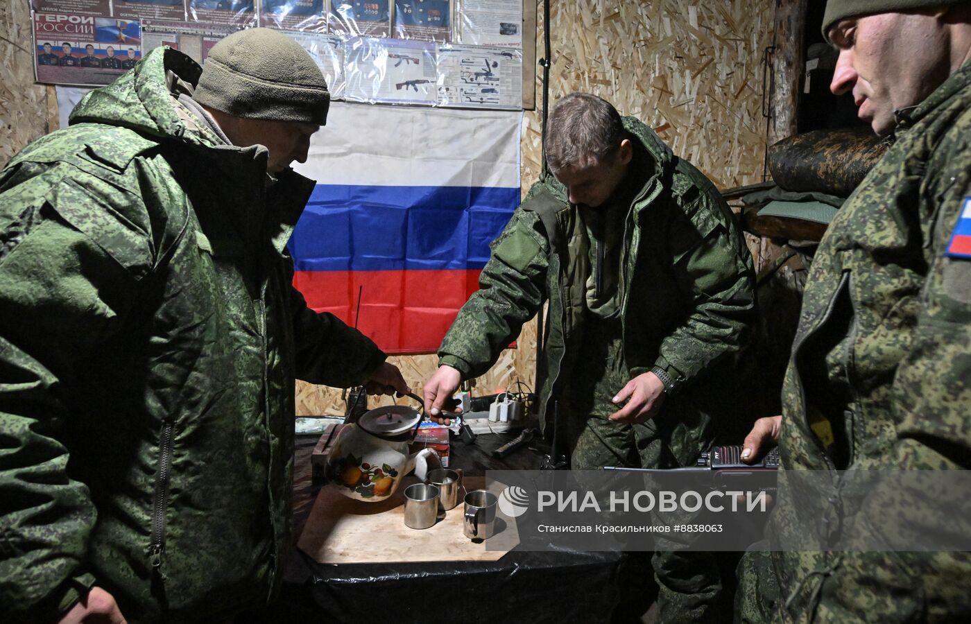 Новогодняя ночь в штурмовом подразделении ЦВО на Красноармейском направлении