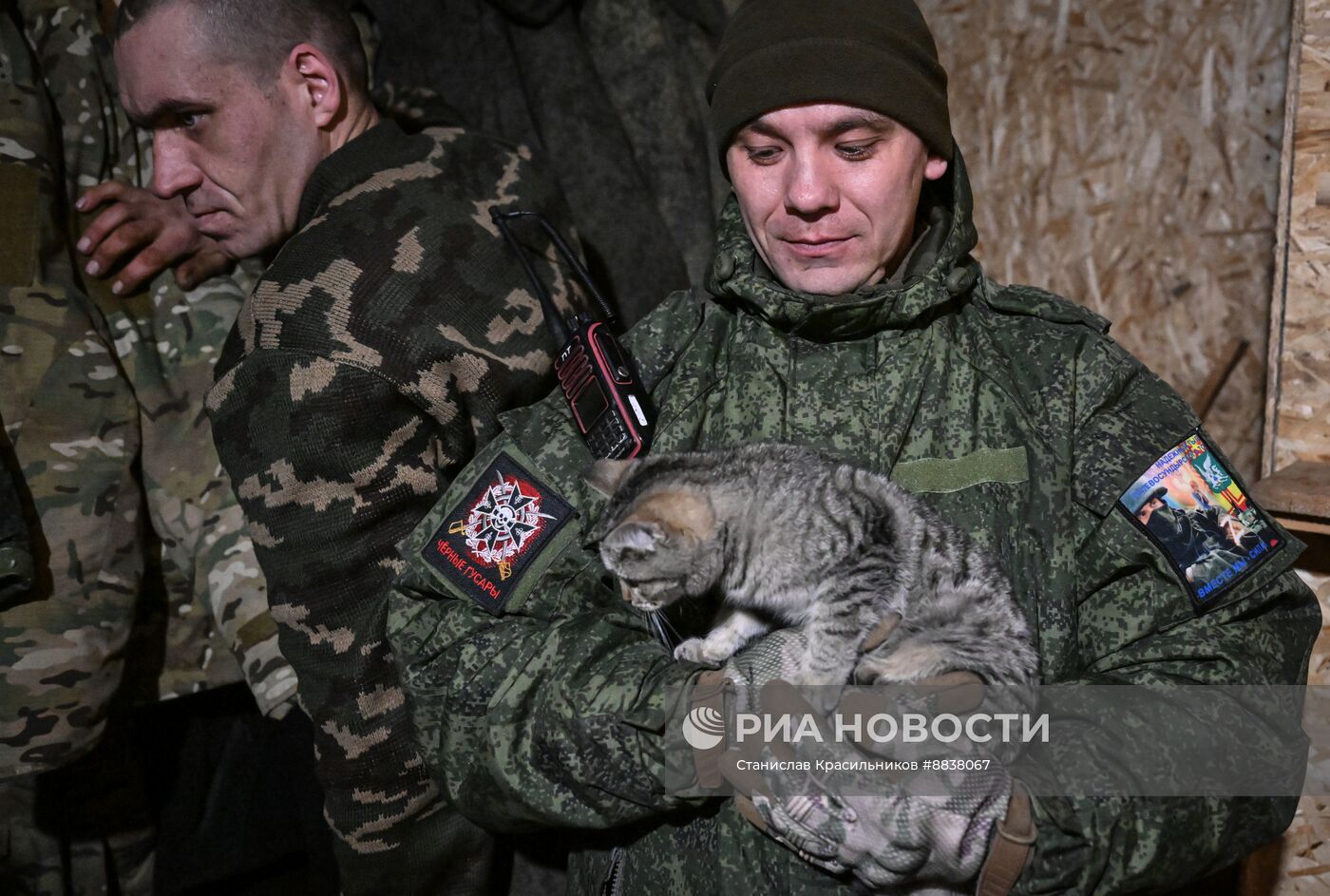 Новогодняя ночь в штурмовом подразделении ЦВО на Красноармейском направлении