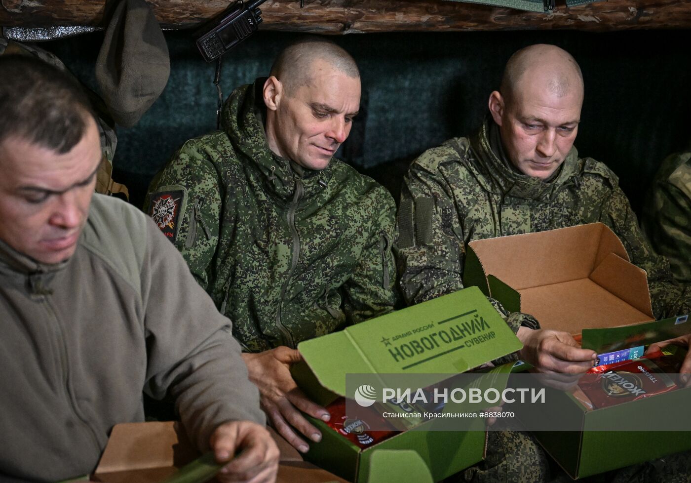 Новогодняя ночь в штурмовом подразделении ЦВО на Красноармейском направлении