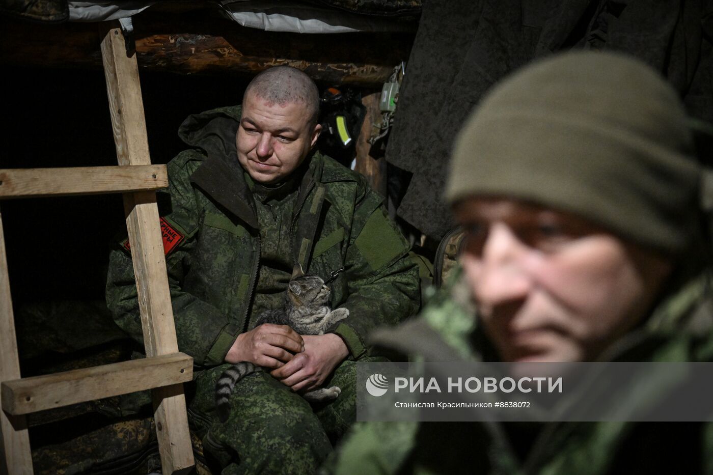 Новогодняя ночь в штурмовом подразделении ЦВО на Красноармейском направлении