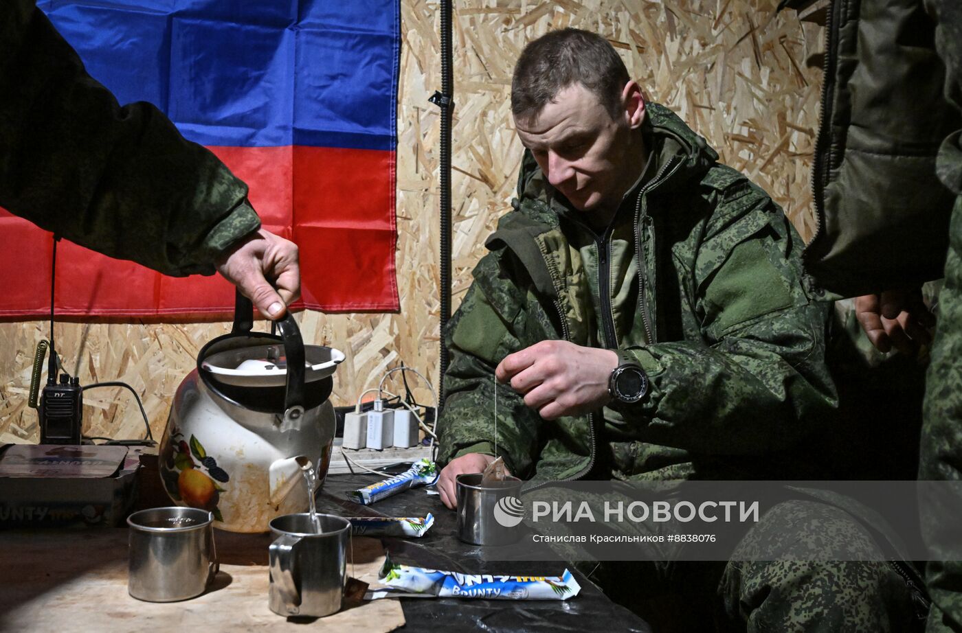 Новогодняя ночь в штурмовом подразделении ЦВО на Красноармейском направлении