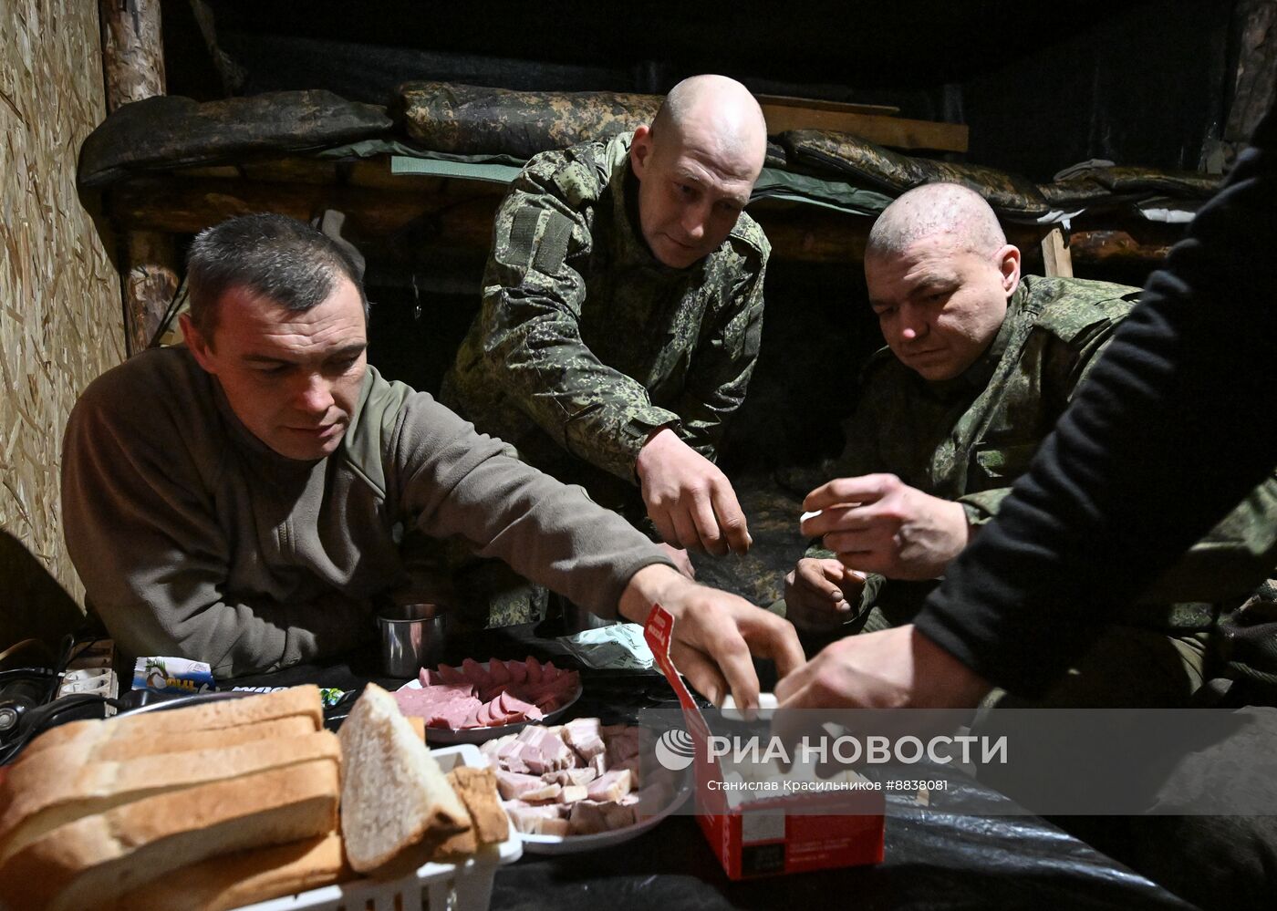 Новогодняя ночь в штурмовом подразделении ЦВО на Красноармейском направлении