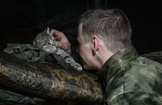 Новогодняя ночь в штурмовом подразделении ЦВО на Красноармейском направлении