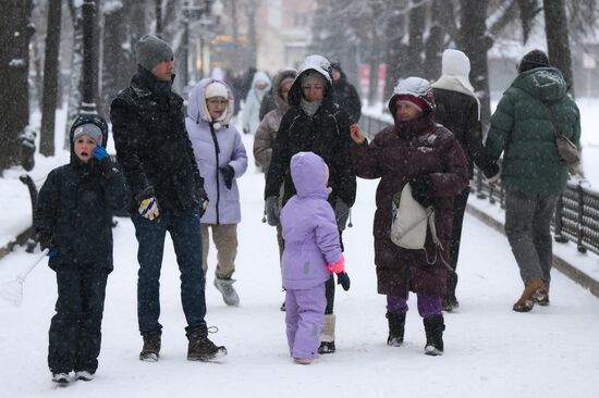 Отдых в новогодние праздники 