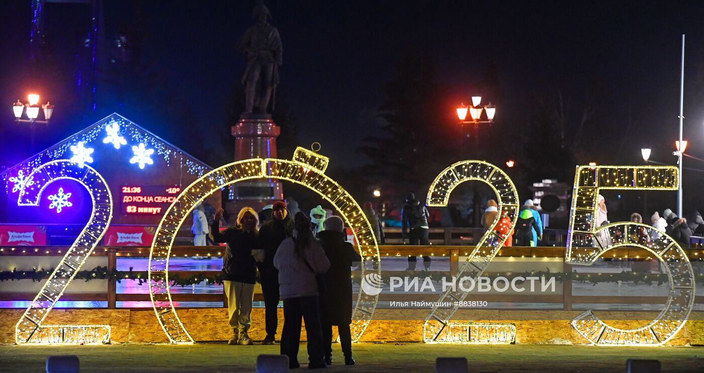 Отдых в новогодние праздники