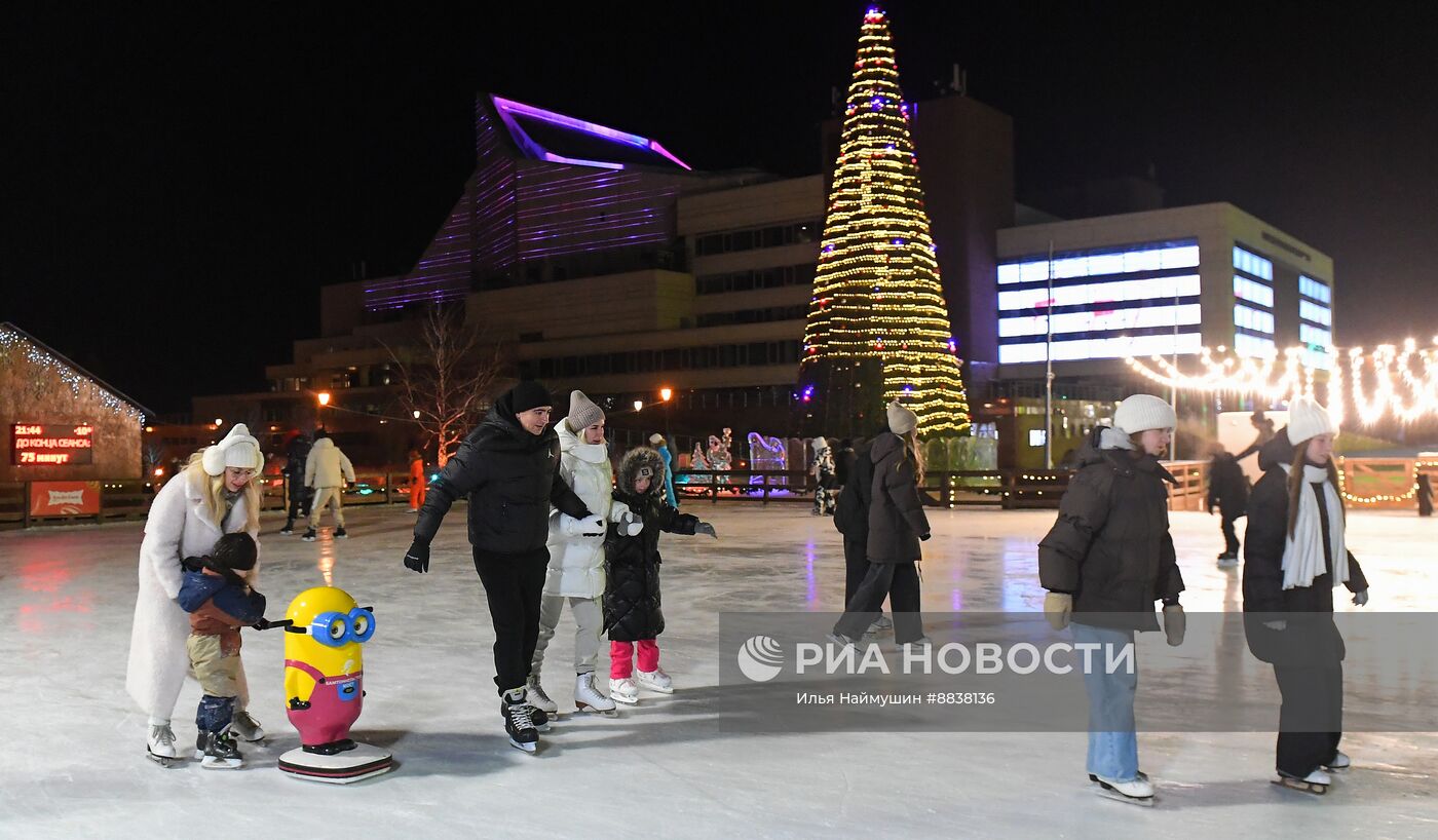 Отдых в новогодние праздники