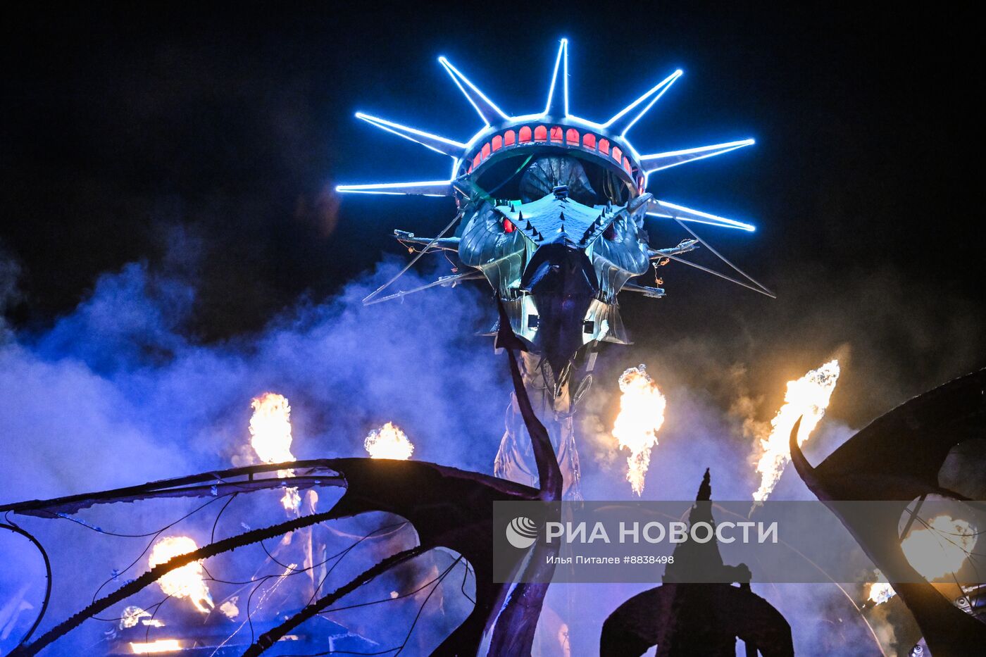 Новогоднее представление для детей в Байк-Центре