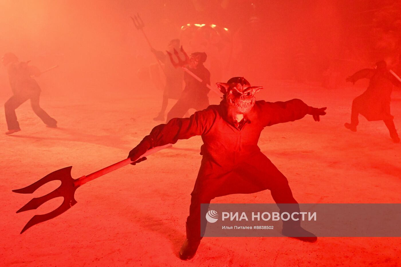 Новогоднее представление для детей в Байк-Центре