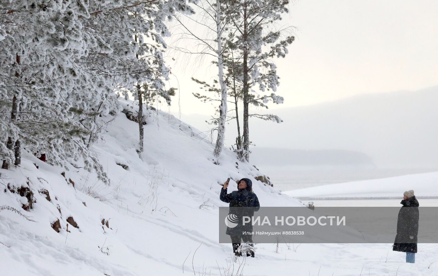 Зима в Сибири