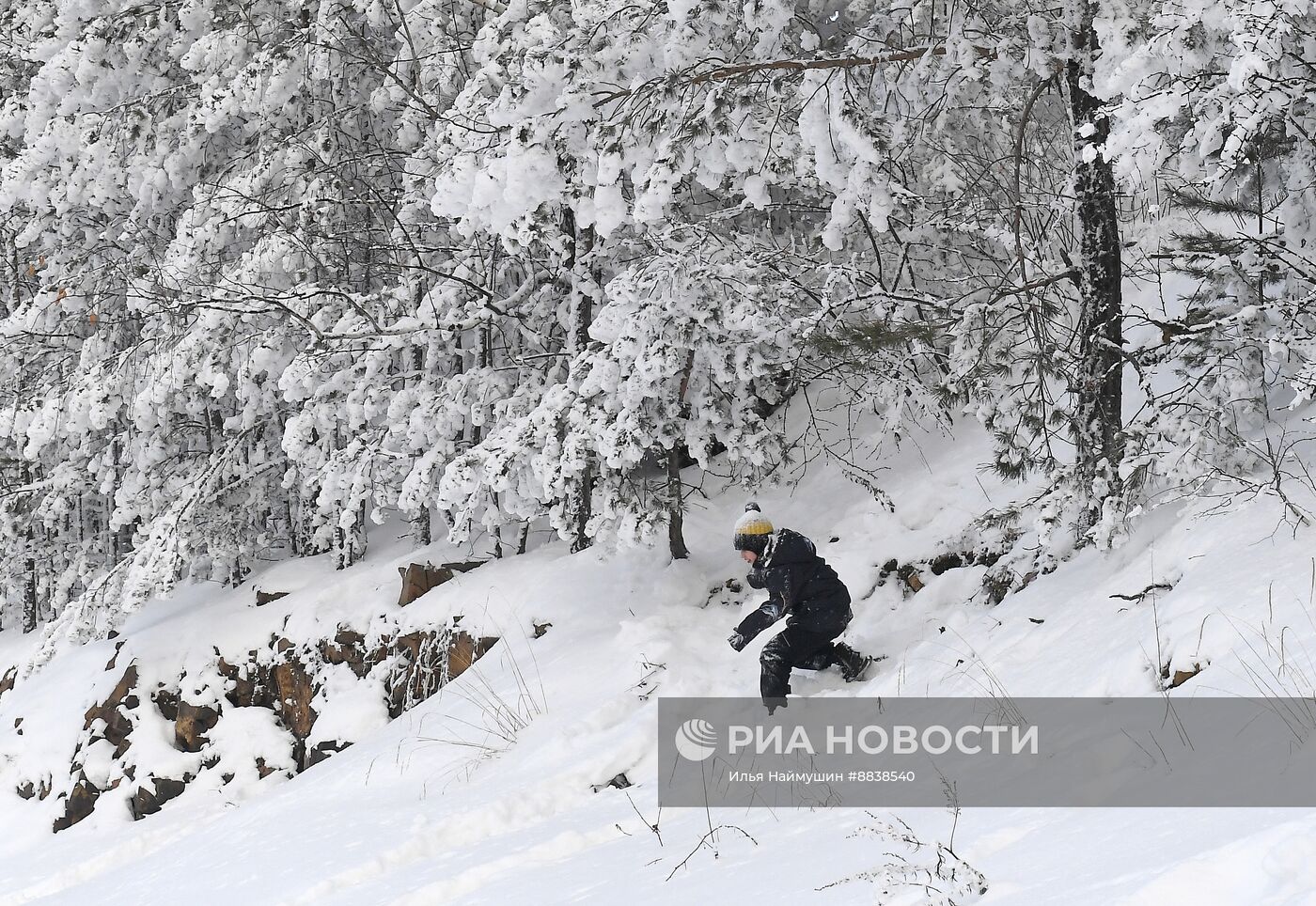 Зима в Сибири