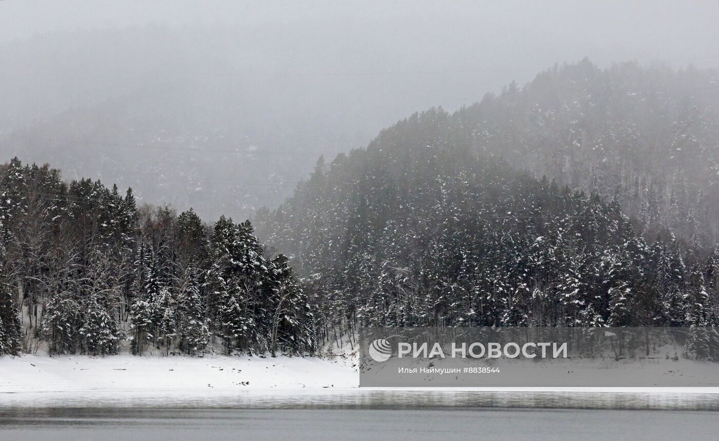 Зима в Сибири