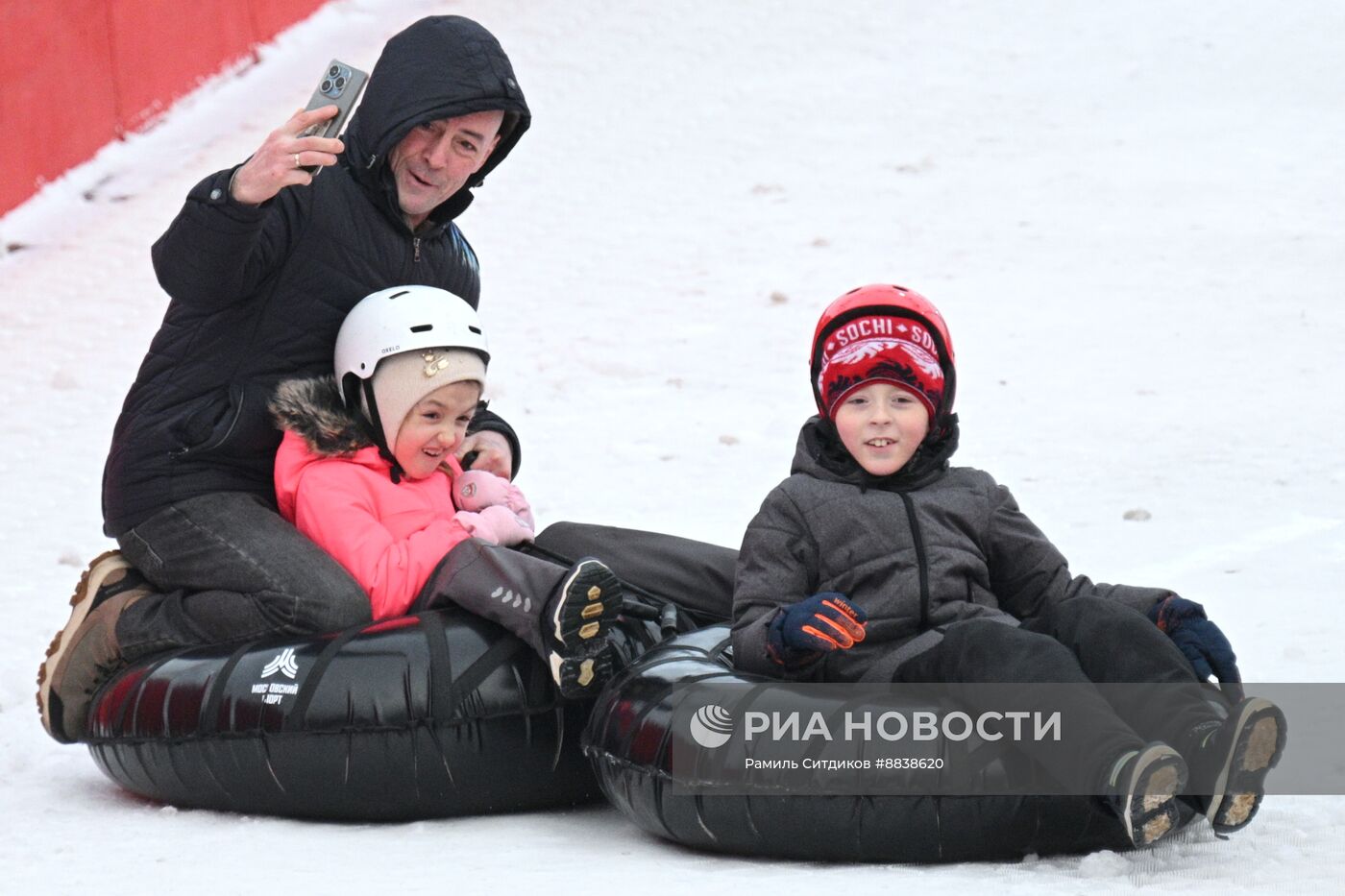 Зимний спортивный фестиваль в Москве