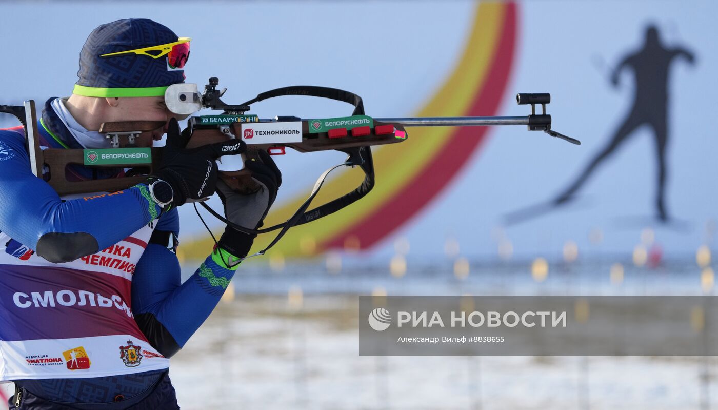 Забег лучших лыжников и биатлонистов "Гонка чемпионов". День первый