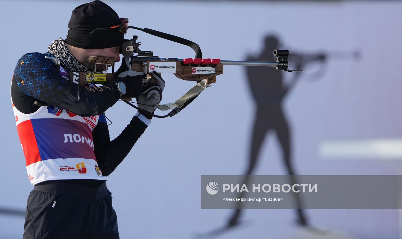 Забег лучших лыжников и биатлонистов "Гонка чемпионов". День первый