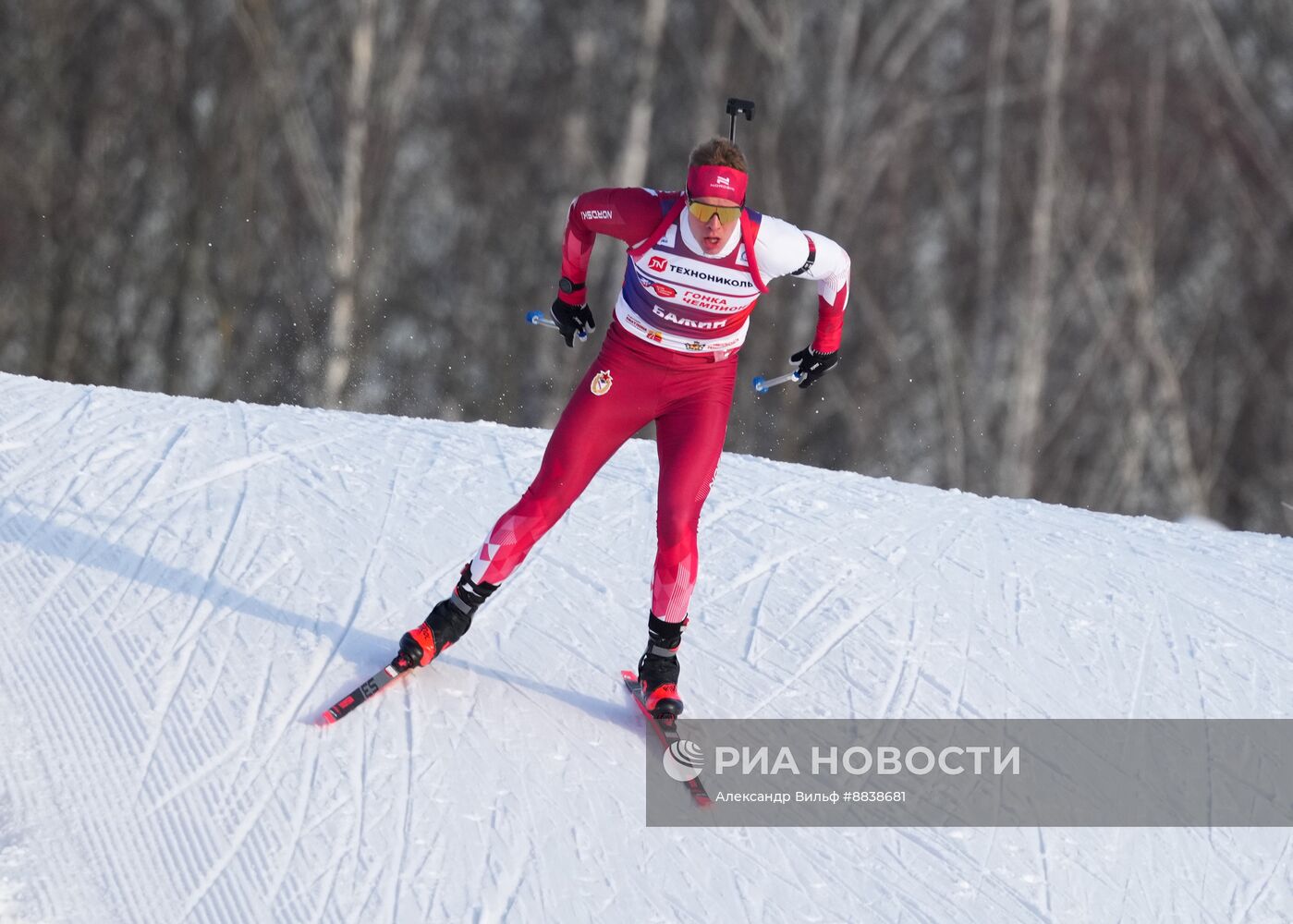 Забег лучших лыжников и биатлонистов "Гонка чемпионов". День первый