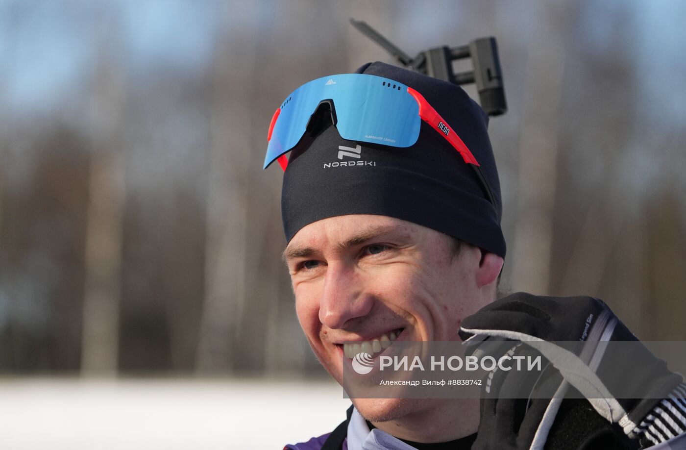 Забег лучших лыжников и биатлонистов "Гонка чемпионов". День первый