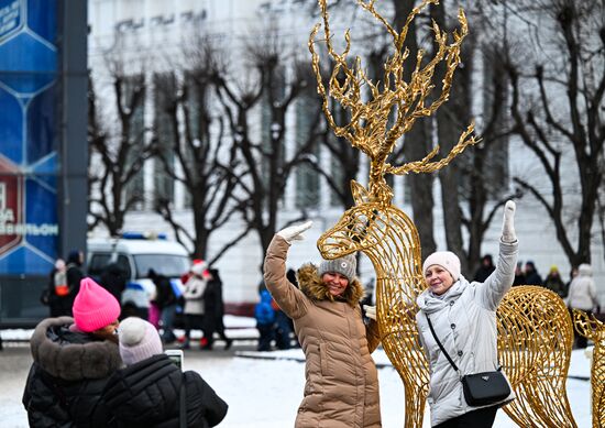 Отдых в новогодние праздники