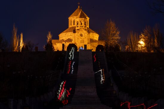 Празднование Рождества в Армении