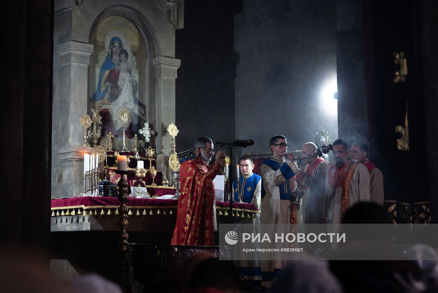 Празднование Рождества в Армении