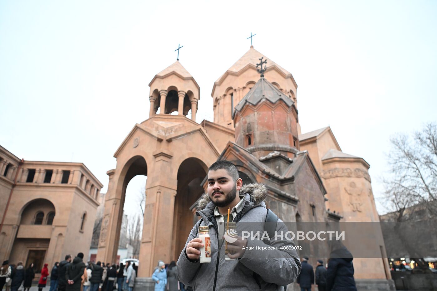 Празднование Рождества в Армении