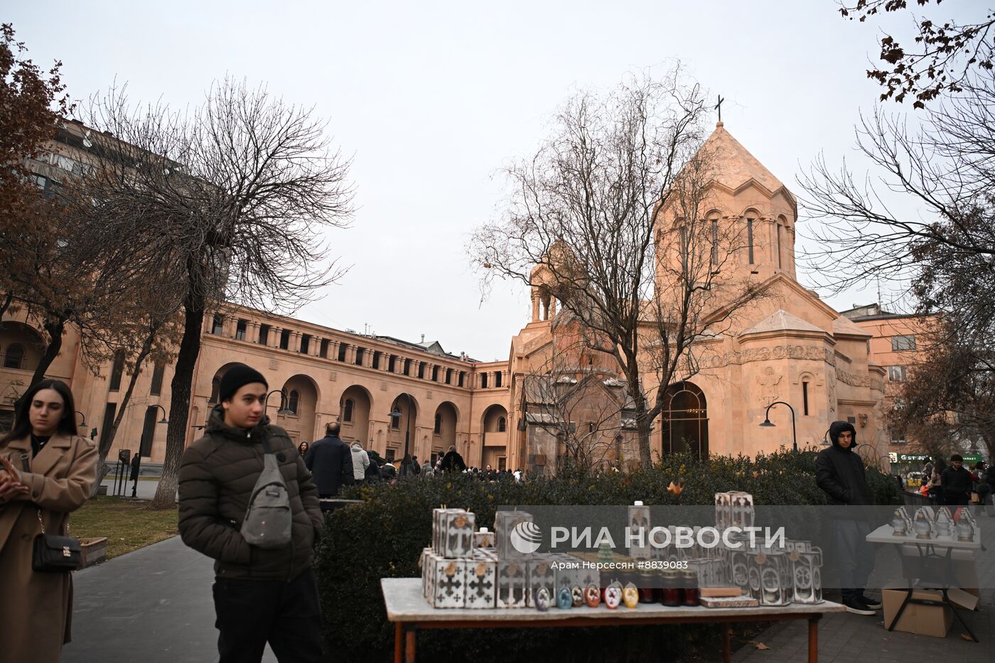 Празднование Рождества в Армении