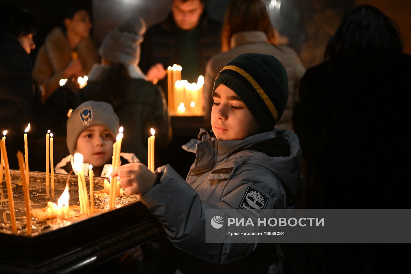 Празднование Рождества в Армении