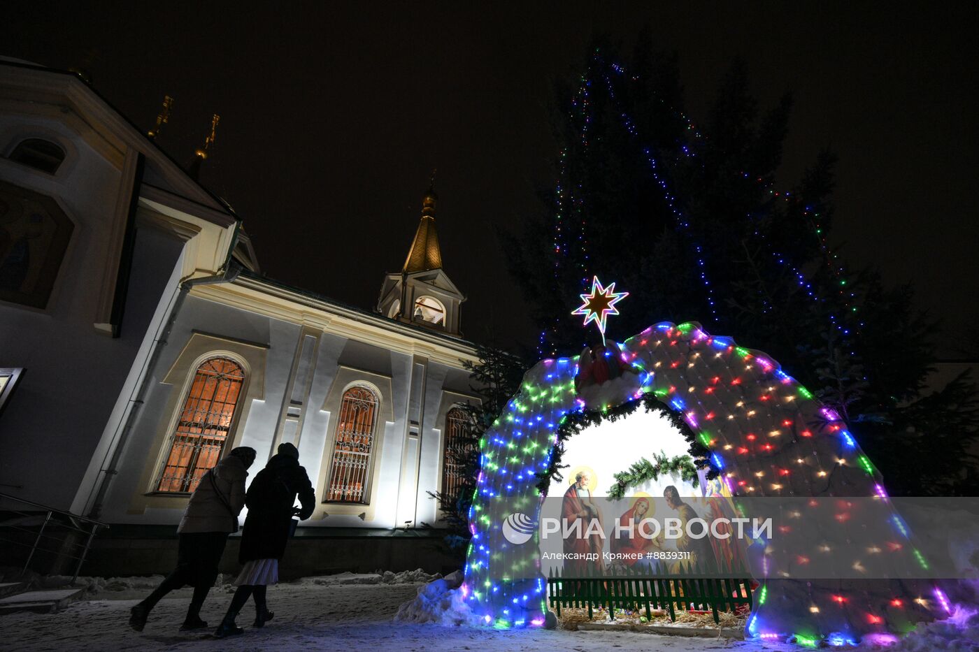 Празднование Рождества Христова в России