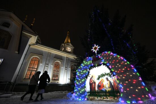Празднование Рождества Христова в России