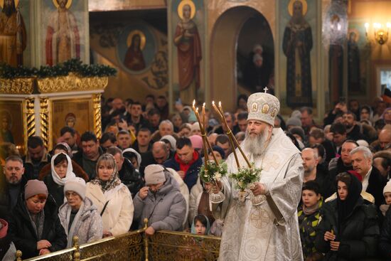 Празднование Рождества Христова в России