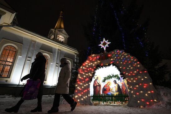 Празднование Рождества Христова в России