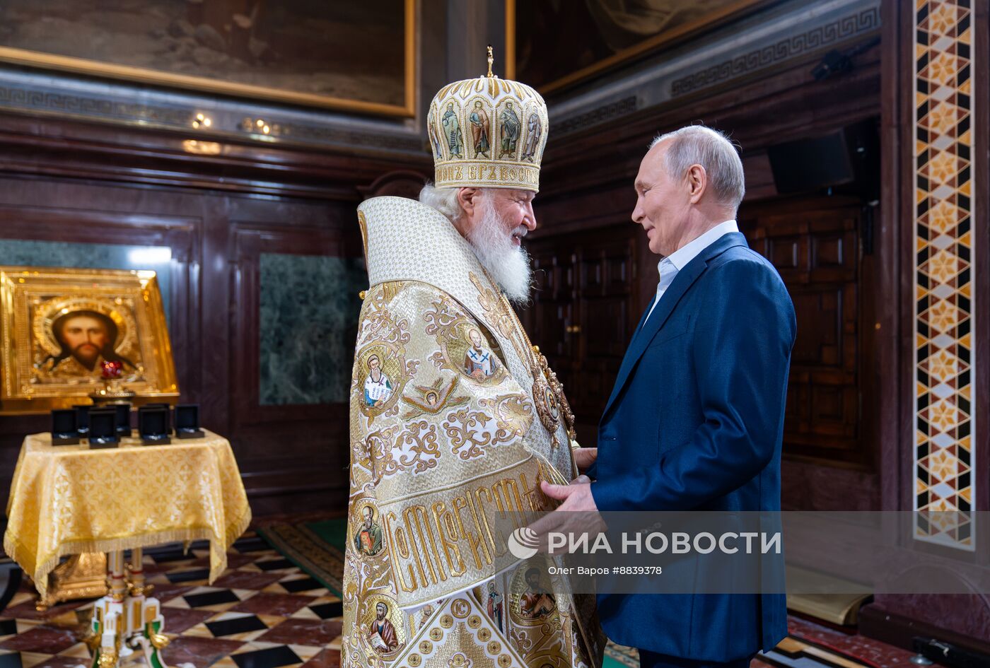 Празднование Рождества Христова в Москве