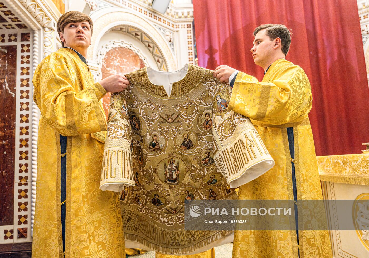 Празднование Рождества Христова в Москве