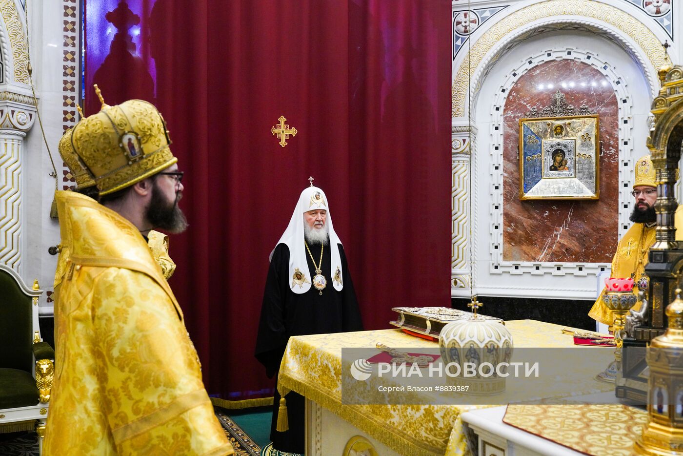 Празднование Рождества Христова в Москве