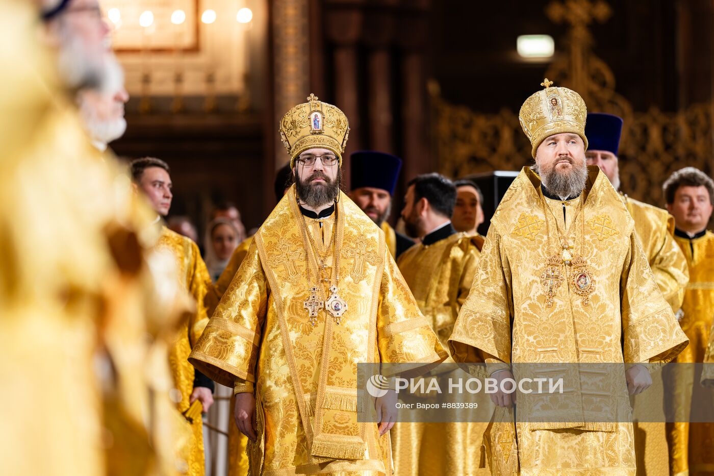 Празднование Рождества Христова в Москве