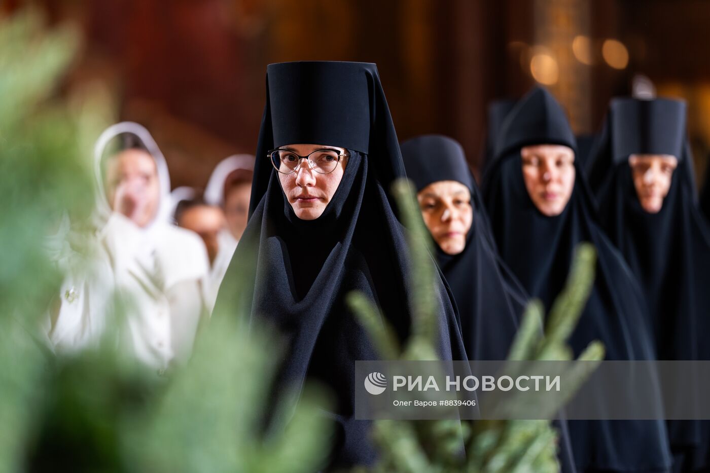 Празднование Рождества Христова в Москве