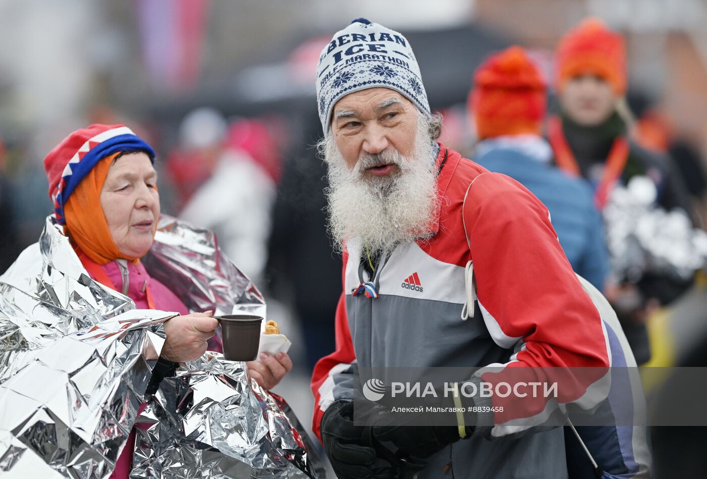 Рождественский полумарафон в Омске