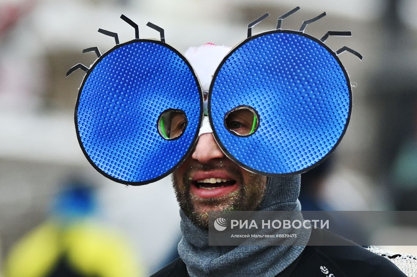 Рождественский полумарафон в Омске