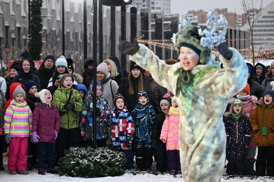 Рождественский бал в парке "Ходынское поле"