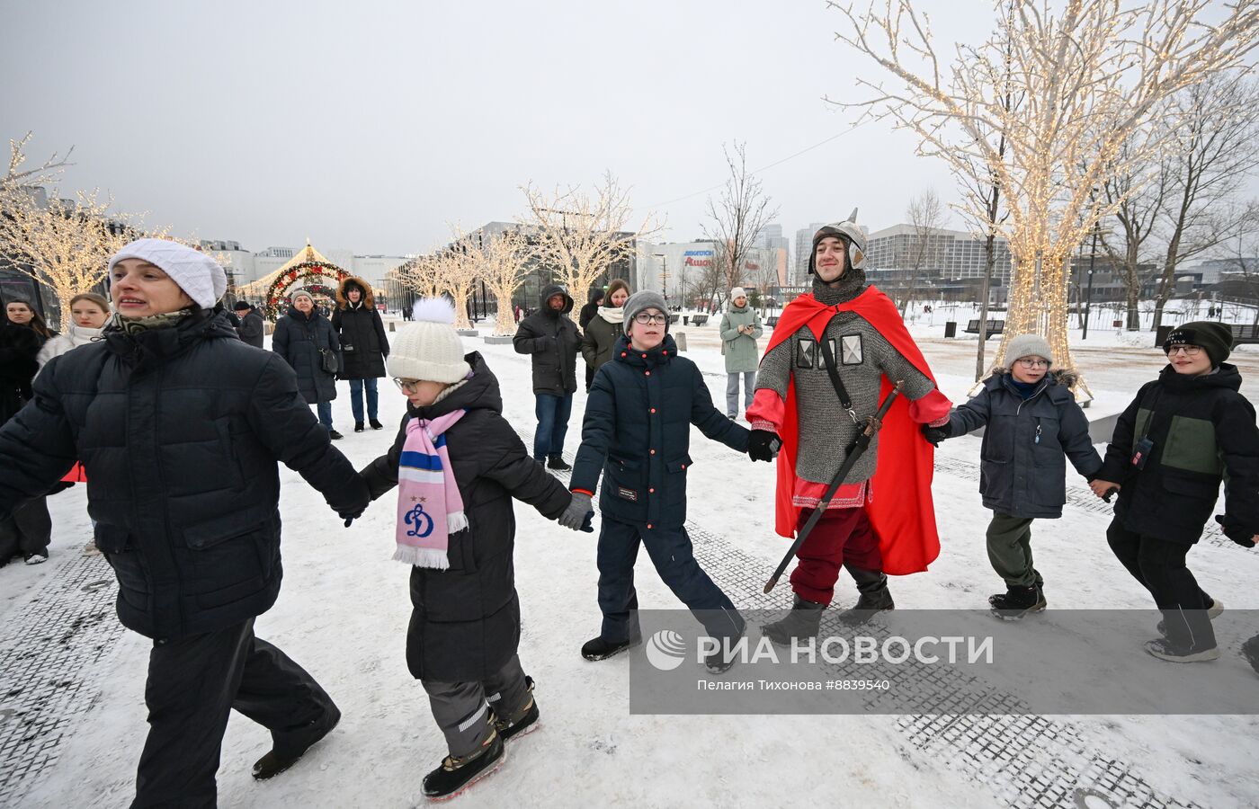 Рождественский бал в парке "Ходынское поле"