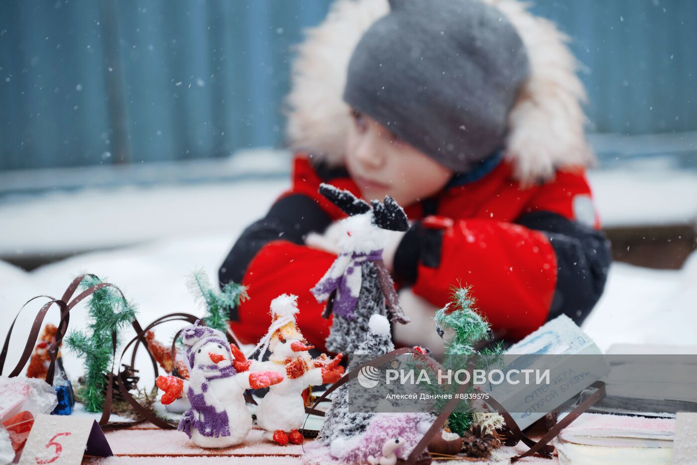 Празднование Рождества староверческой общиной в Ленинградской области