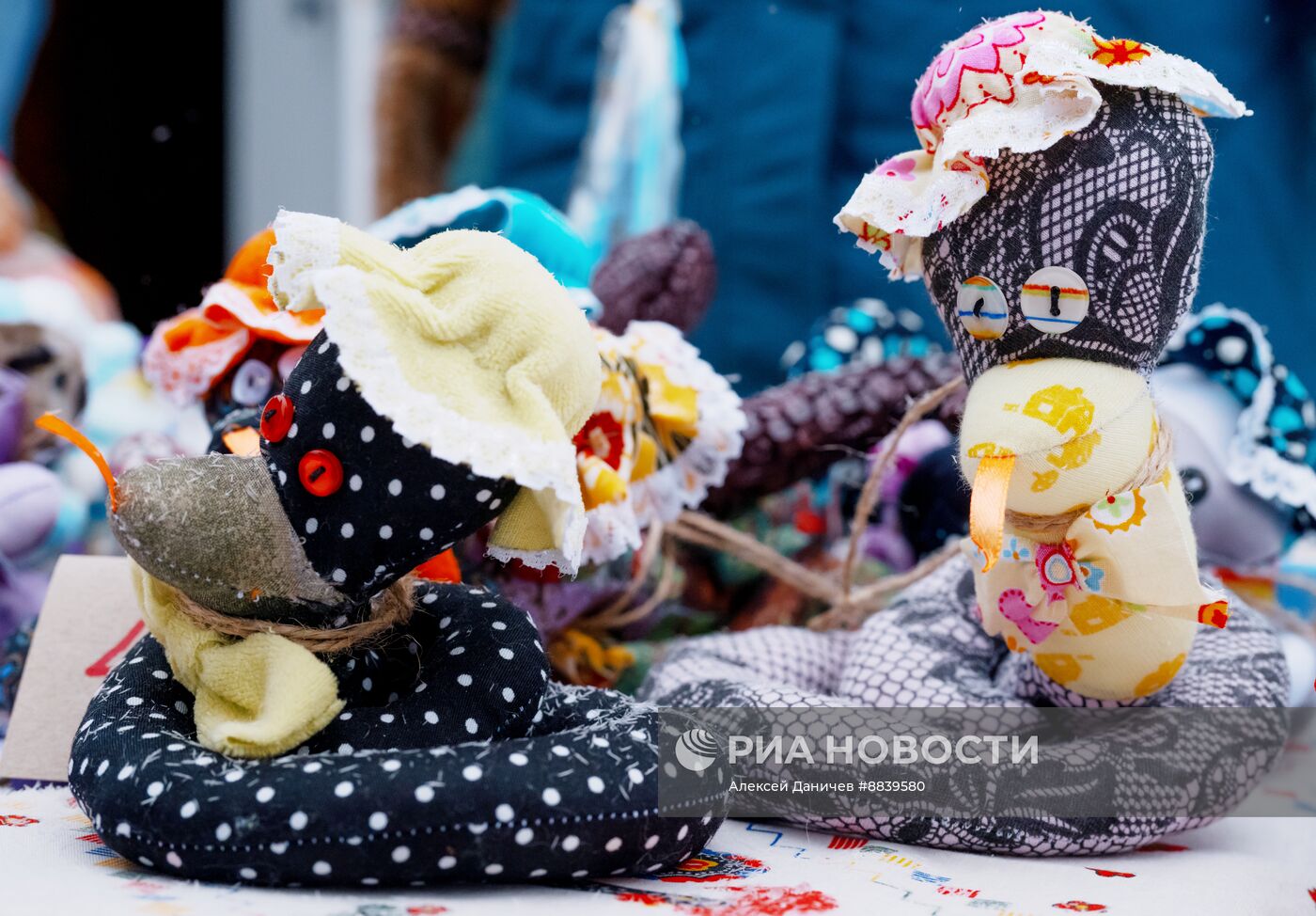 Празднование Рождества староверческой общиной в Ленинградской области