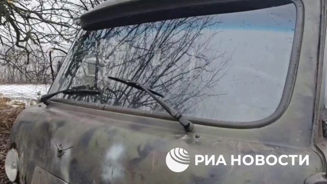 Работа танкистов сводной артиллерийской группы спецназа "Ахмат" в Курской области
