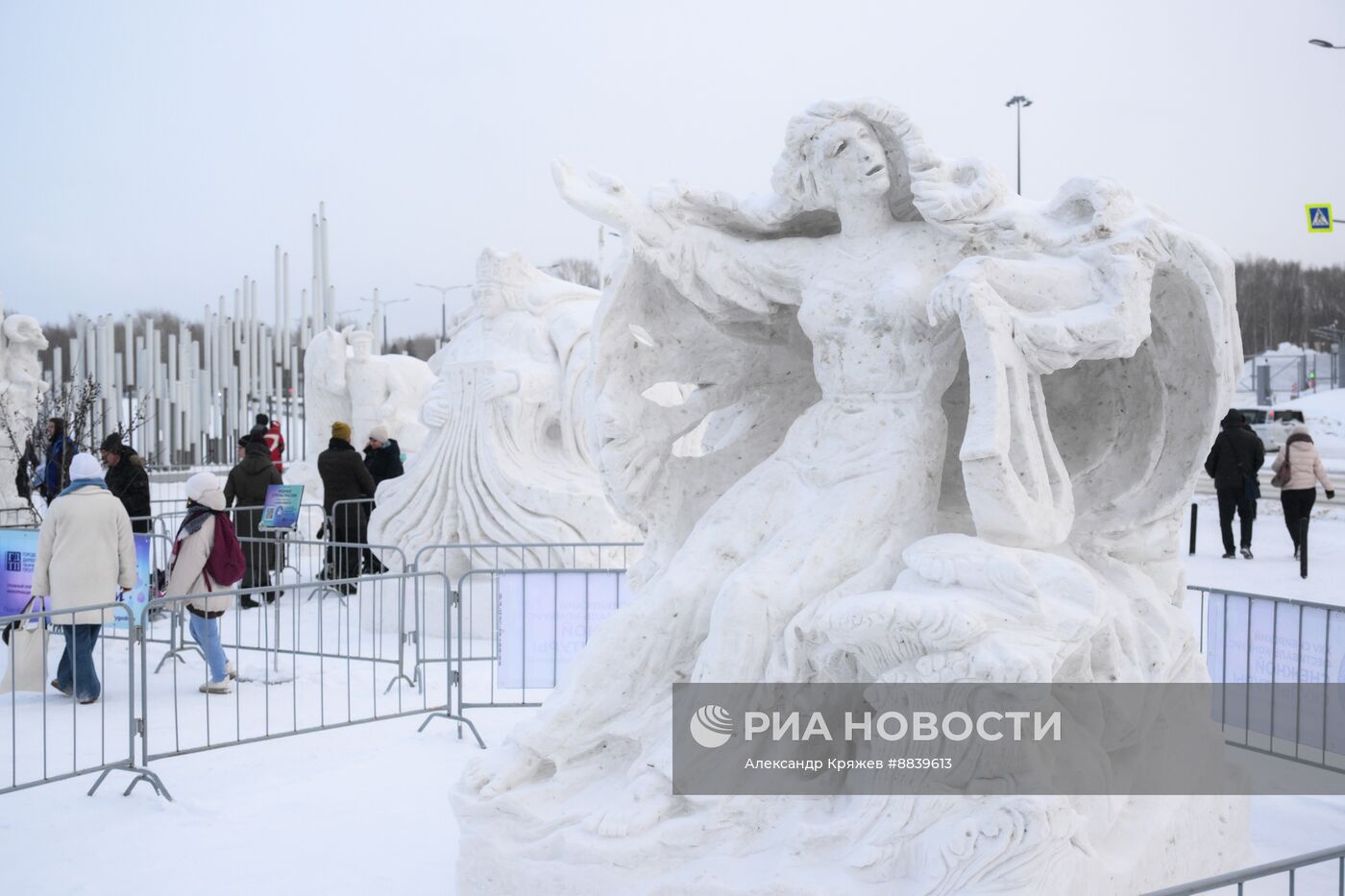 Сибирский конкурс снежной скульптуры