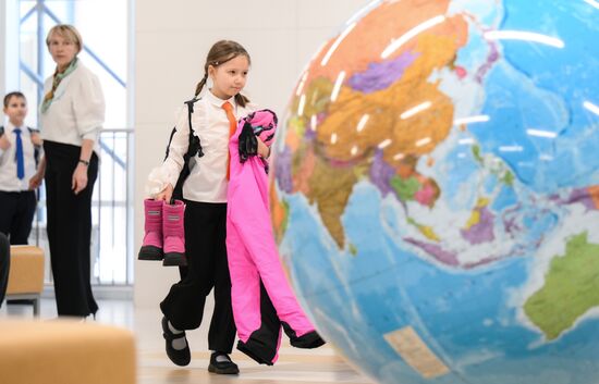 Открытие новой школы в Новосибирске