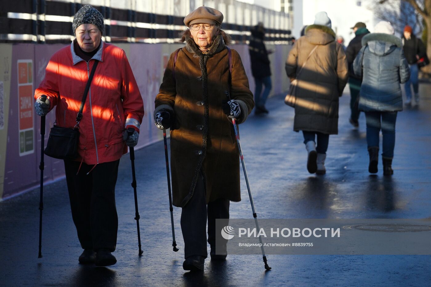 Теплая погода в Москве