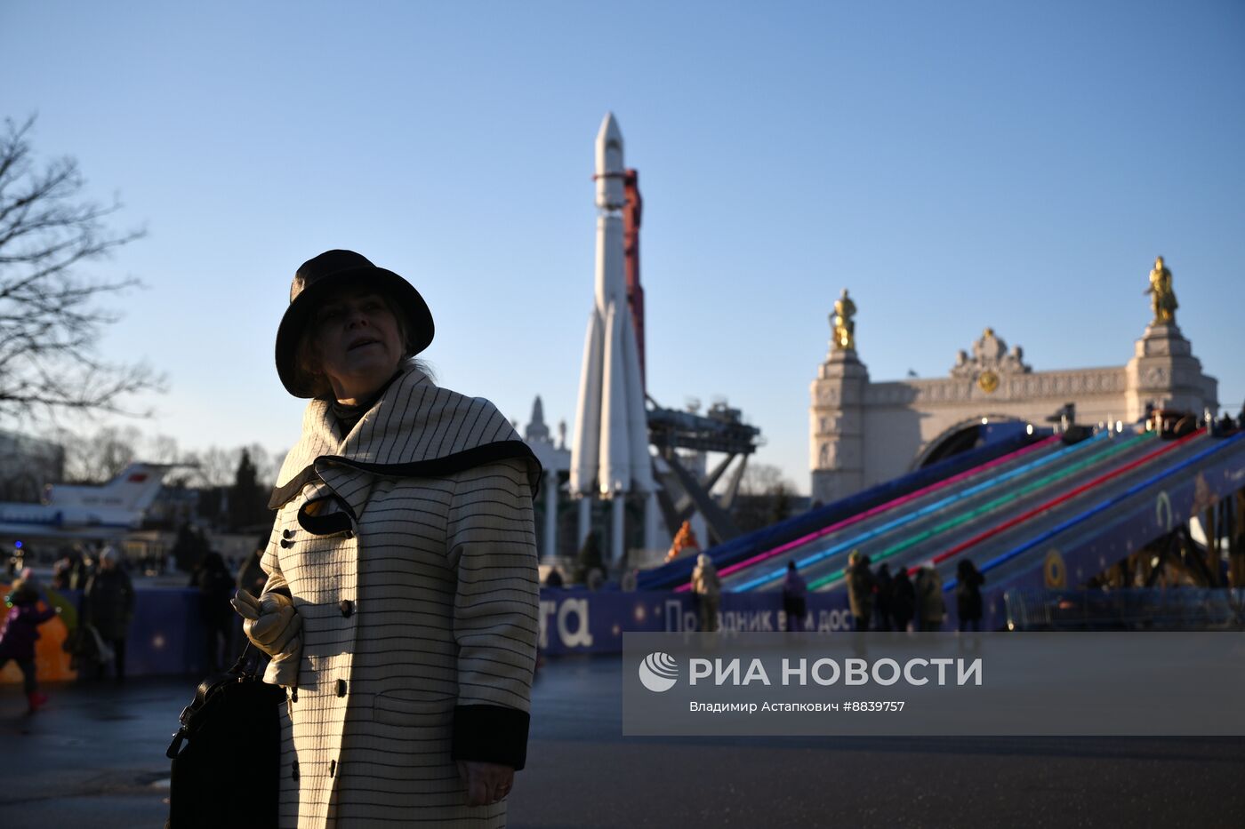 Теплая погода в Москве